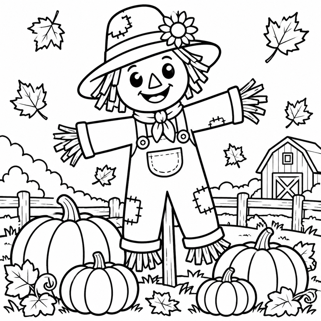 Free Printable Fall Coloring Pages For Kids 2 preview