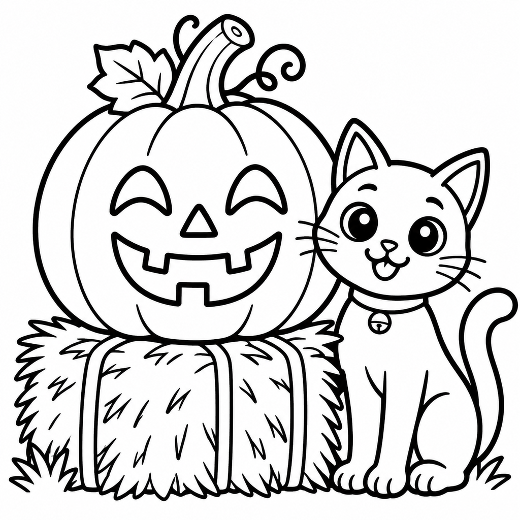 Free Halloween Coloring Pages For Kids 2 preview