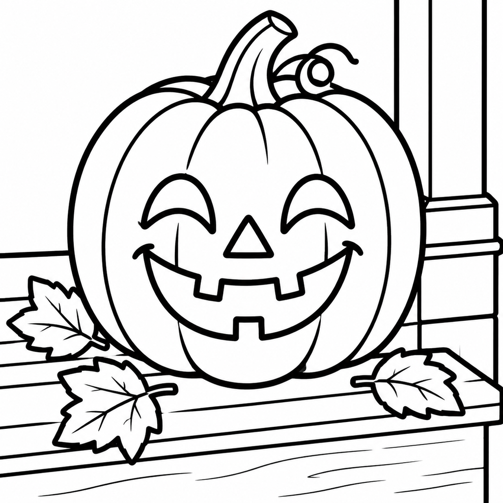 Free Printable Halloween Coloring Pages For Kids 2 preview