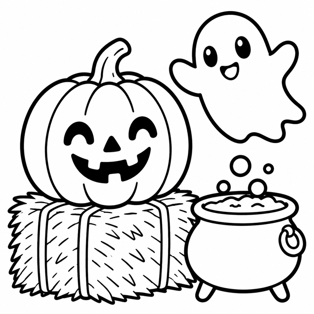 Free Printable Halloween Coloring Pages For Kids 3 - printable coloring page preview