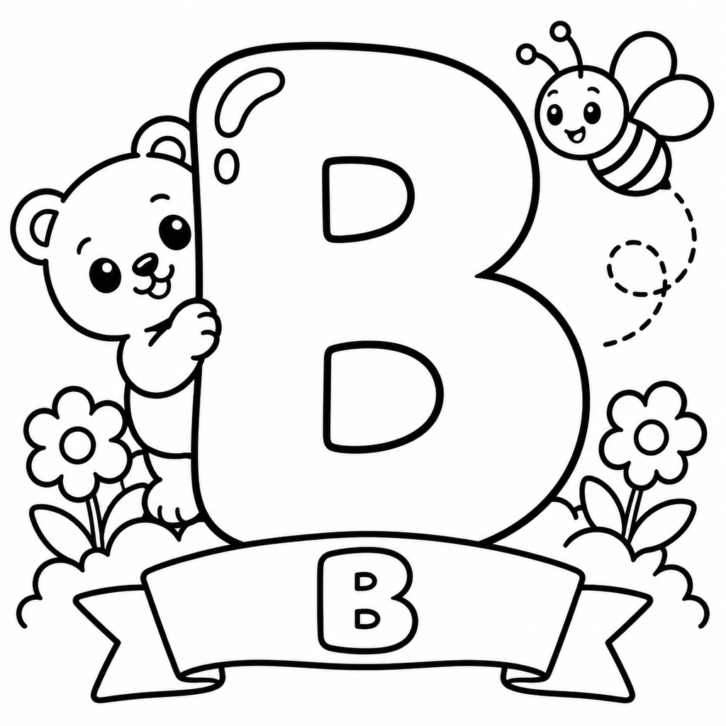 Alphabet Coloring Pages For The Classroom 2 preview