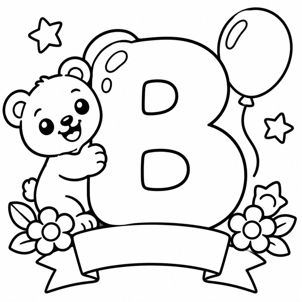 Alphabet Coloring Pages For The Classroom - printable coloring page preview